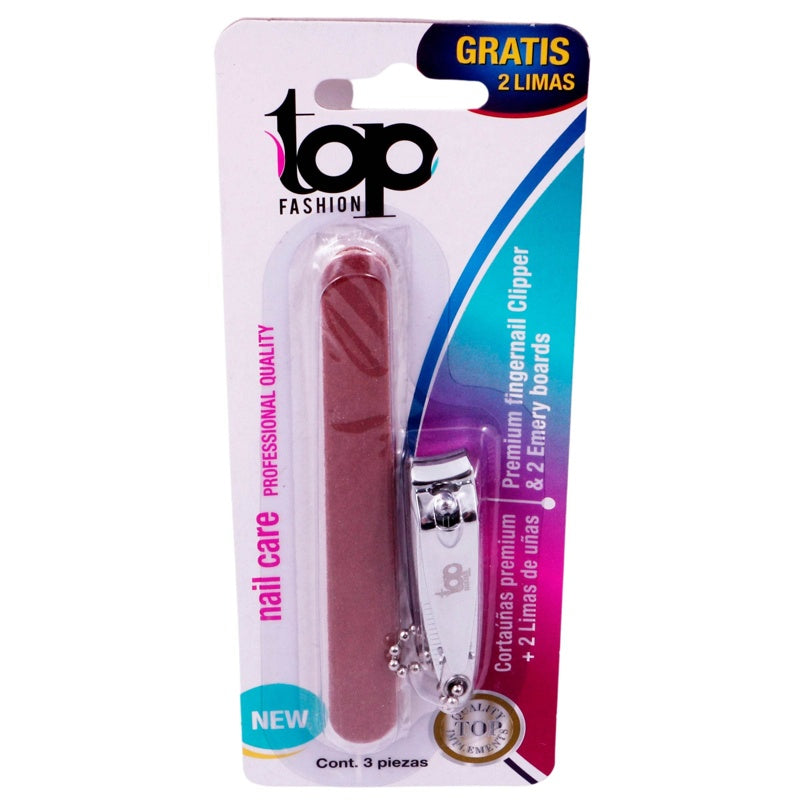 Corta Uñas Premiun + 2 Limas 7500462477295 perfil 3