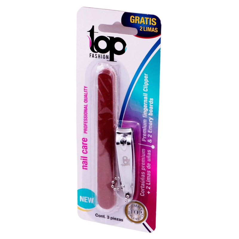 Corta Uñas Premiun + 2 Limas 7500462477295 perfil 4