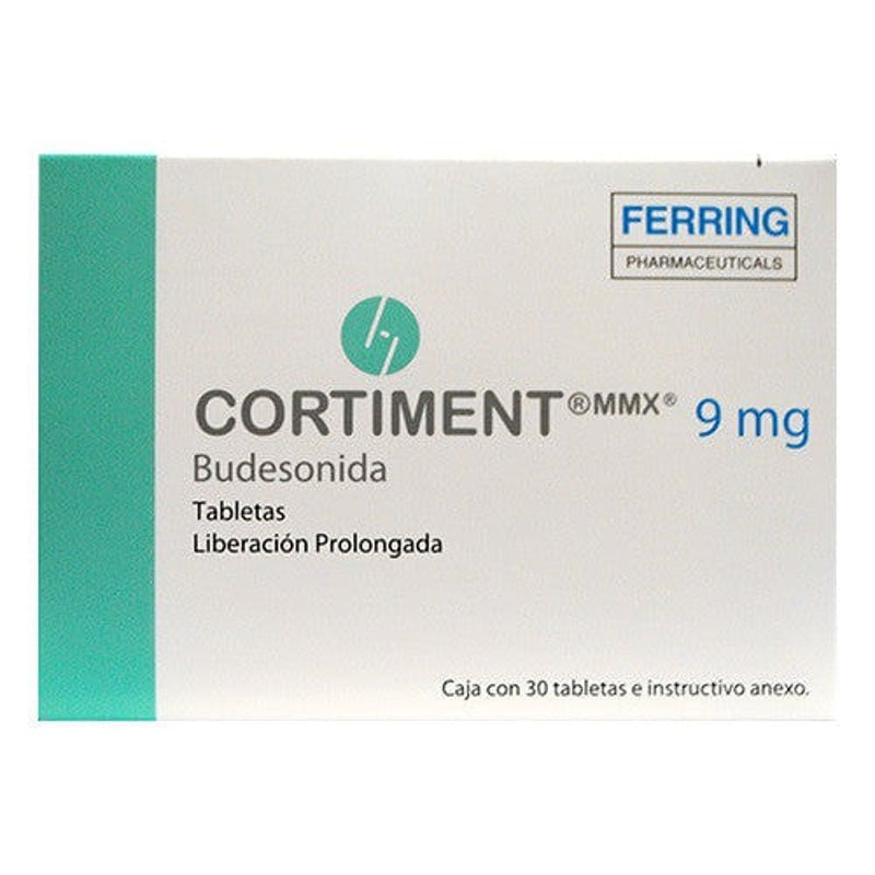 Cortiment Mmx 9 Mg Con 30 Tabletas Liberación Prolongada