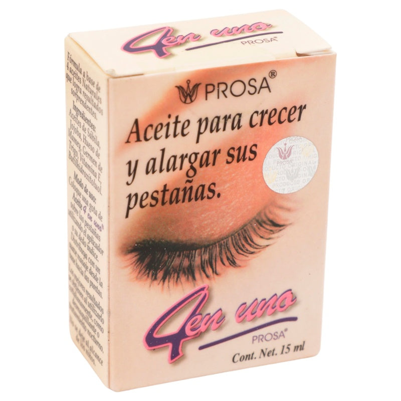 Cosm Prosa Aceite Paracrecer Alargar Pestañas 15 Ml