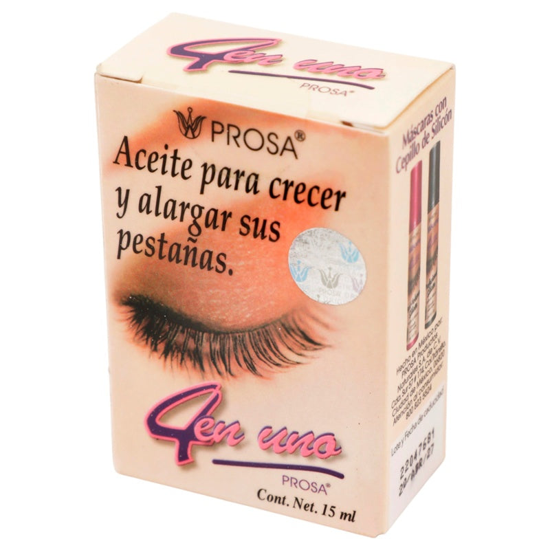 Cosm Prosa Aceite Paracrecer Alargar Pestañas 15 Ml
