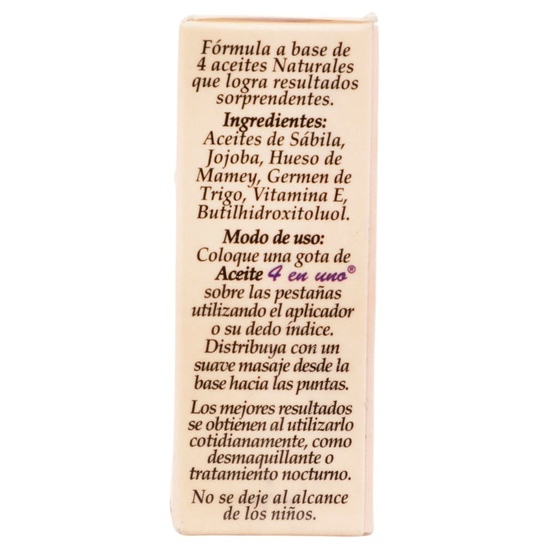 Cosm Prosa Aceite Paracrecer Alargar Pestañas 15 Ml