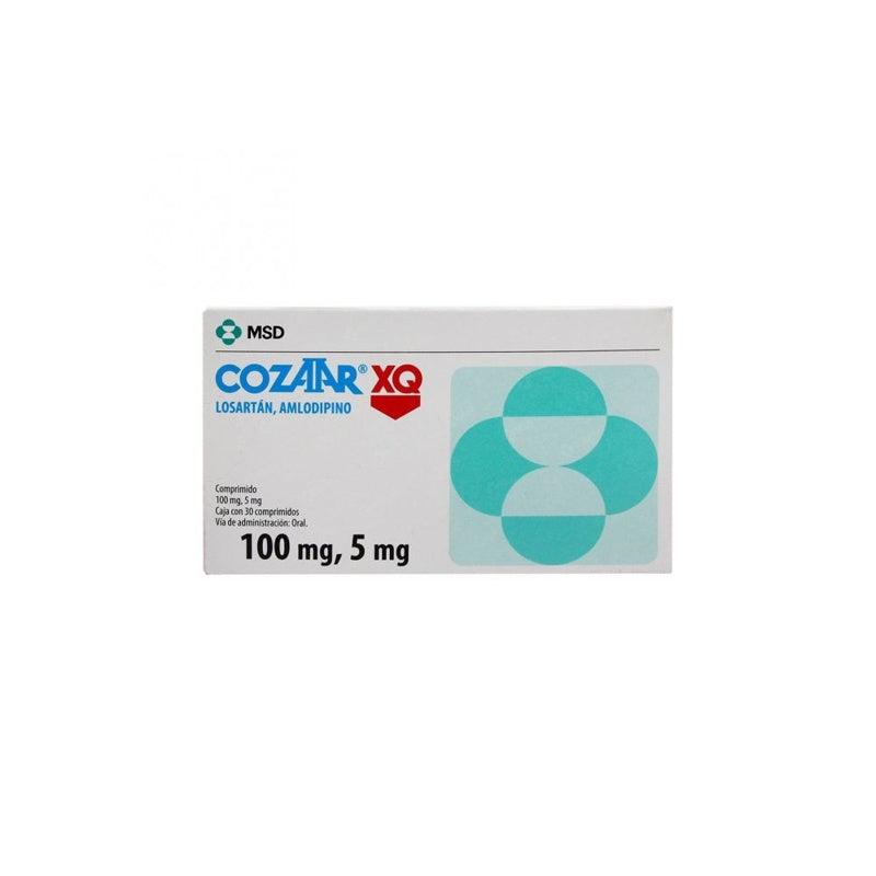 Cozaar Xq 100 / 5 Mg Con 30 Comprimidos