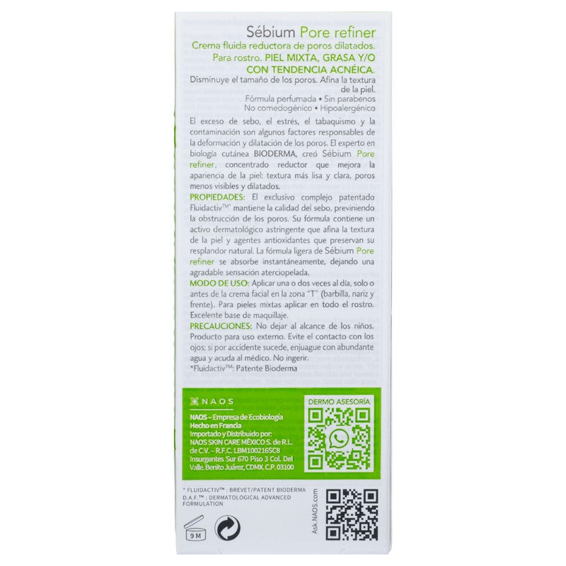 Crema Bioderma Sebuim Pore Refiner 30 Ml 3401361353625 13