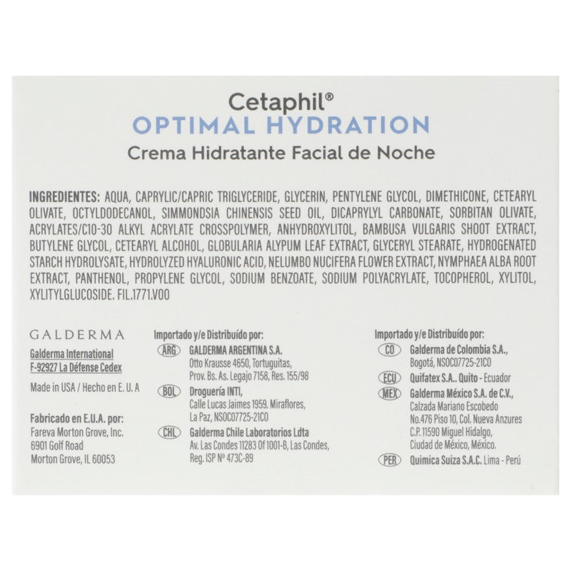 Crema Cetaphil Hidratante Facial Noche 3499320011617 7