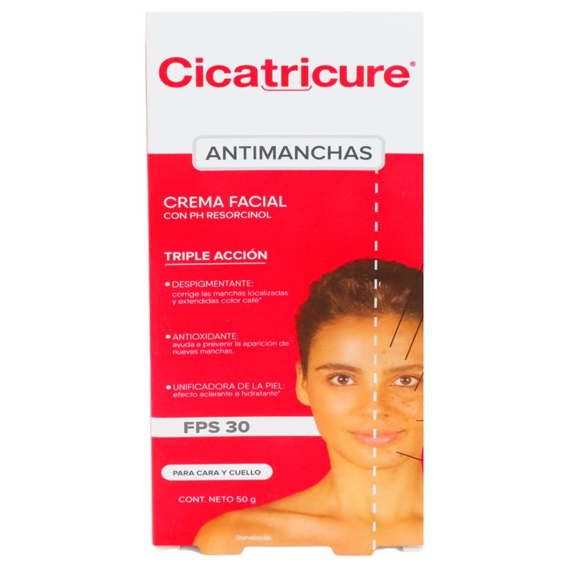 Crema Cicatricure A-Mancha Fps 30 50 G 7798140252351