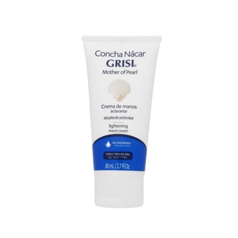 Crema Concha Nacar Para Manos 80 G