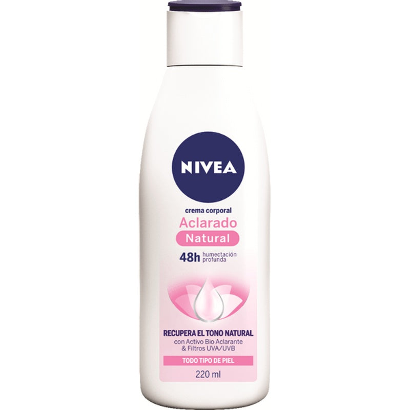 Crema Corporal Nivea Aclar Natural 220 Ml