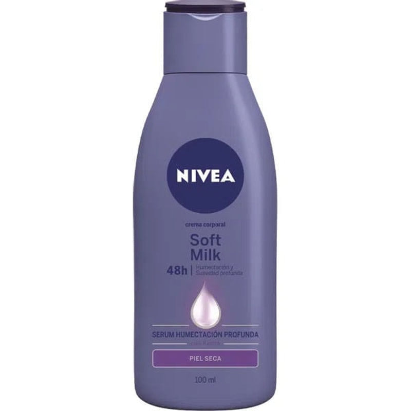 Crema Corporal Nivea Soft M Paraseca 100 Ml 7501054549819