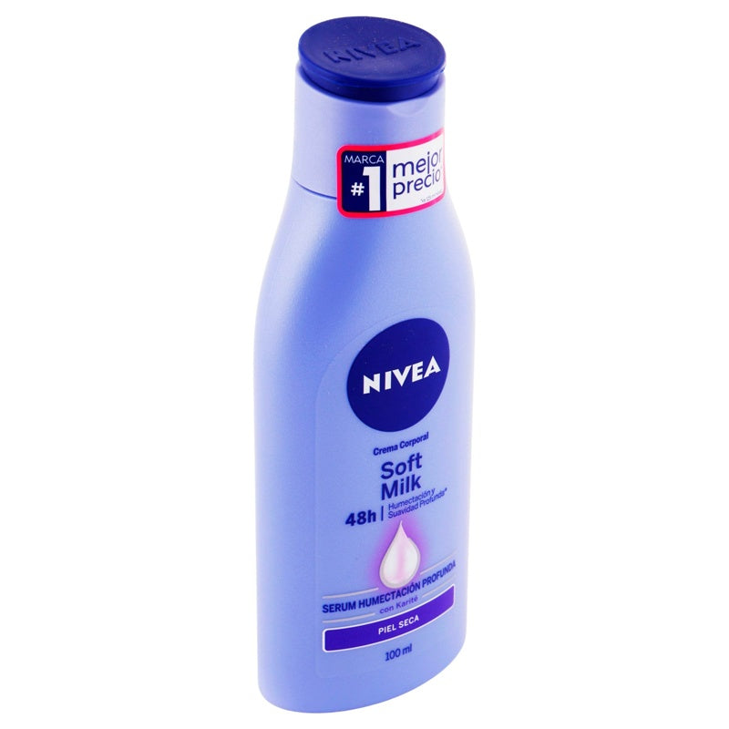 Crema Corporal Nivea Soft M Paraseca 100 Ml 7501054549819 perfil 2
