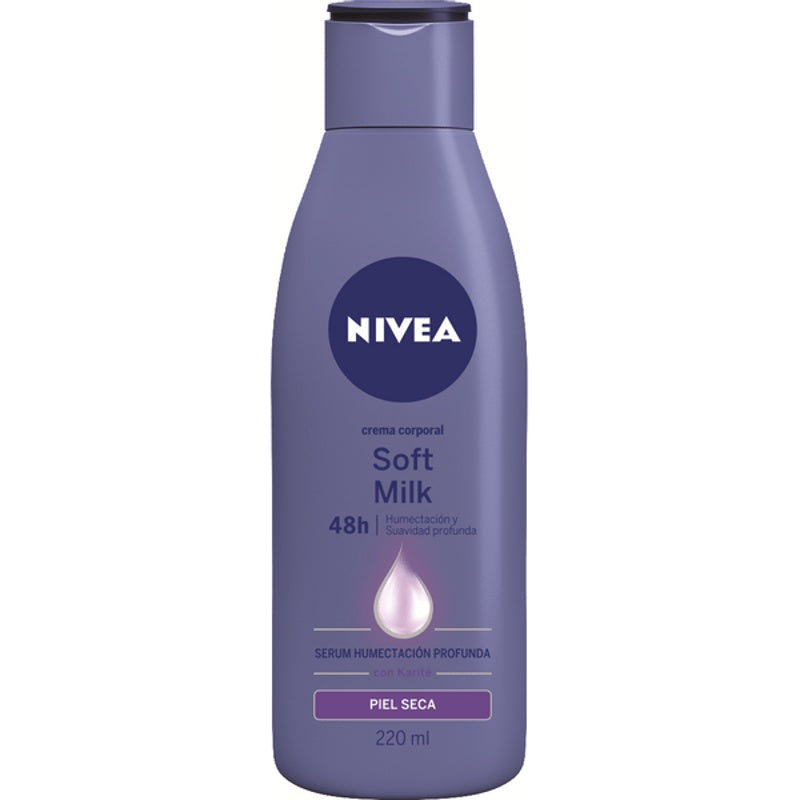 Crema Corporal Nivea Soft M Paraseca 220 Ml
