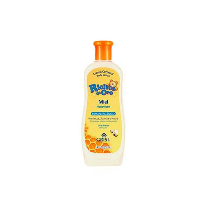Crema Corporal Ricitos De Oro Miel 250 Ml