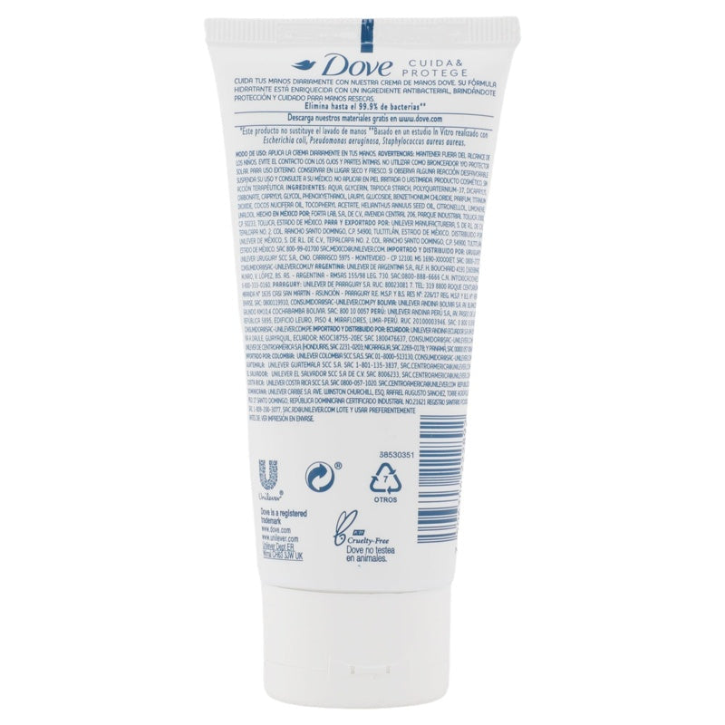 Crema Dove C-Prot Antibacterial Mano 75 Ml perfil 7