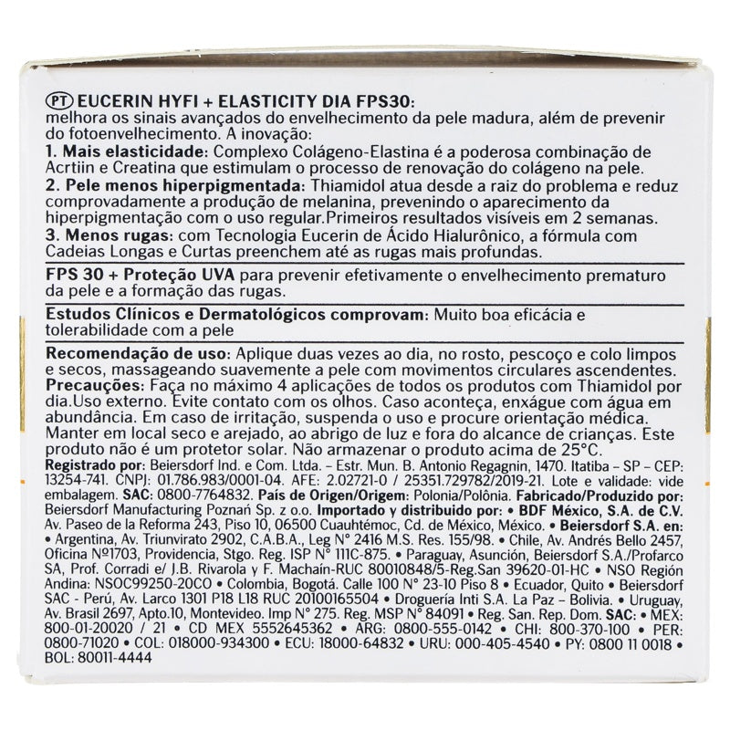 Crema Eucerin Hyalu-F-E Fps 30 50 Ml