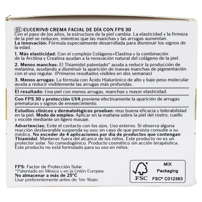 Crema Eucerin Hyalu-F-E Fps 30 50 Ml