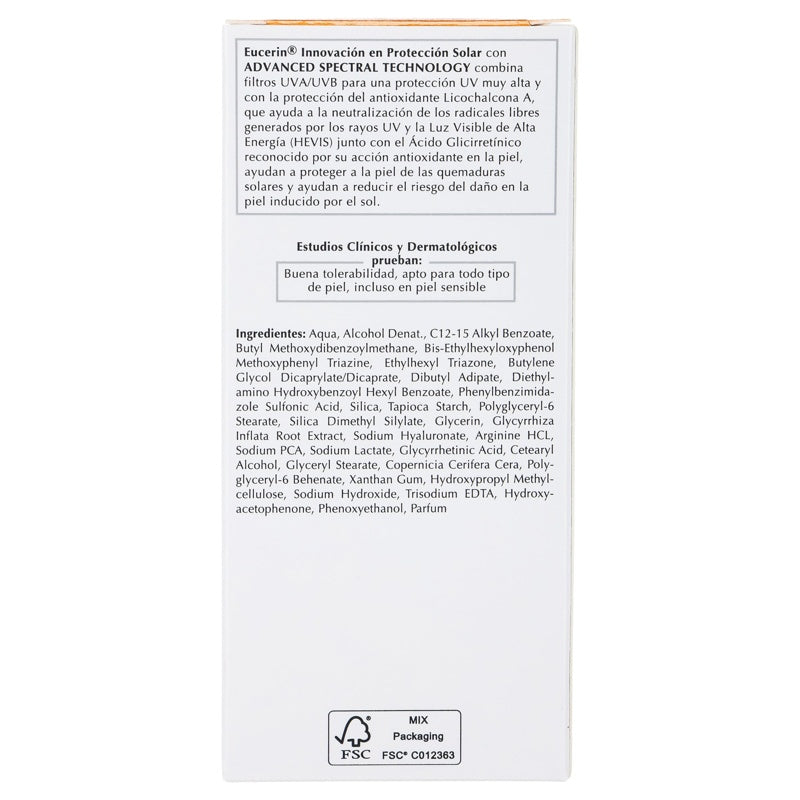 Crema Eucerin Sun Hydro Fluid Fps 50