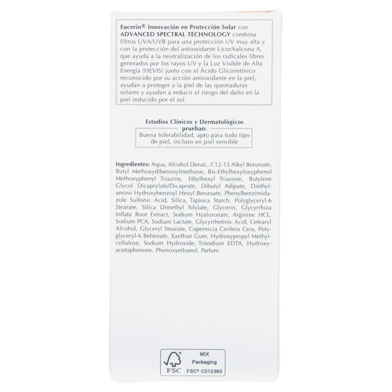 Crema Eucerin Sun Hydro Fluid Fps 50