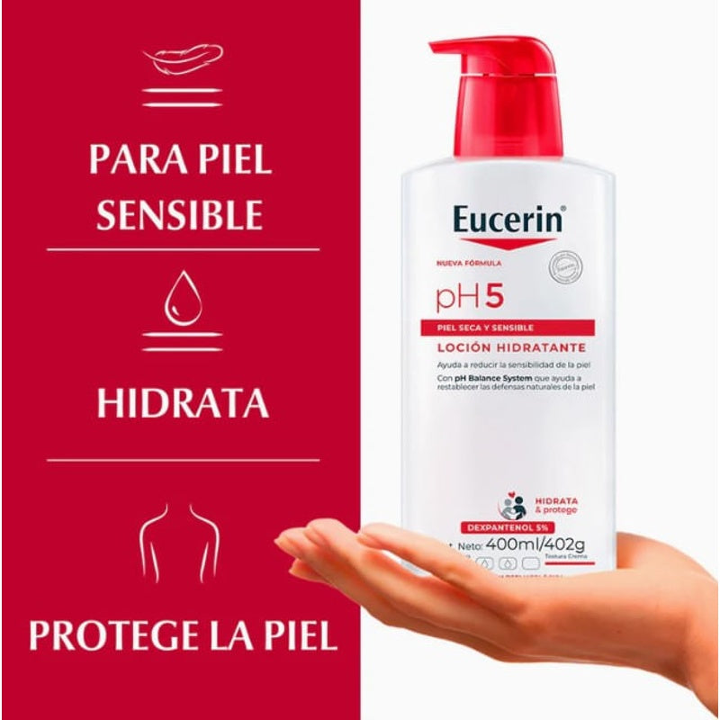 Crema Eucerinph5 Locpsec 400 Ml