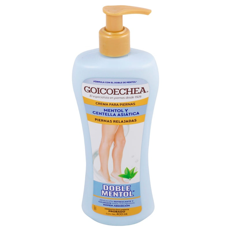 Crema Goicoechea Doble Mentol 400 Ml
