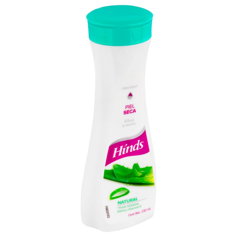 Crema Hinds Liquido Natural Piel Reseca 230 Ml 318 7501027875778