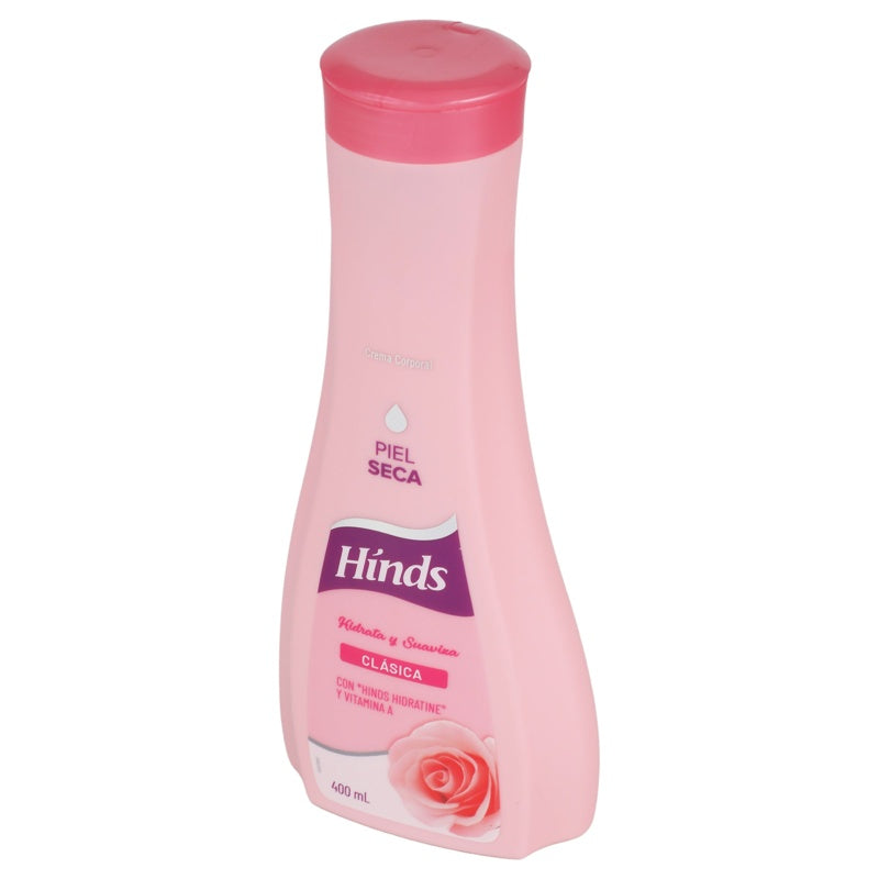 Crema Hinds Liquido Rosa Clasica Piel Seca 400 Ml perfil 4