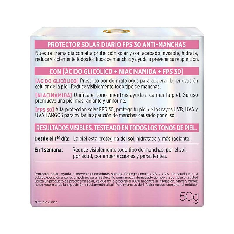 Crema Loreal Glycolic Antimanchas Dia 50 Ml 7509552935998 2