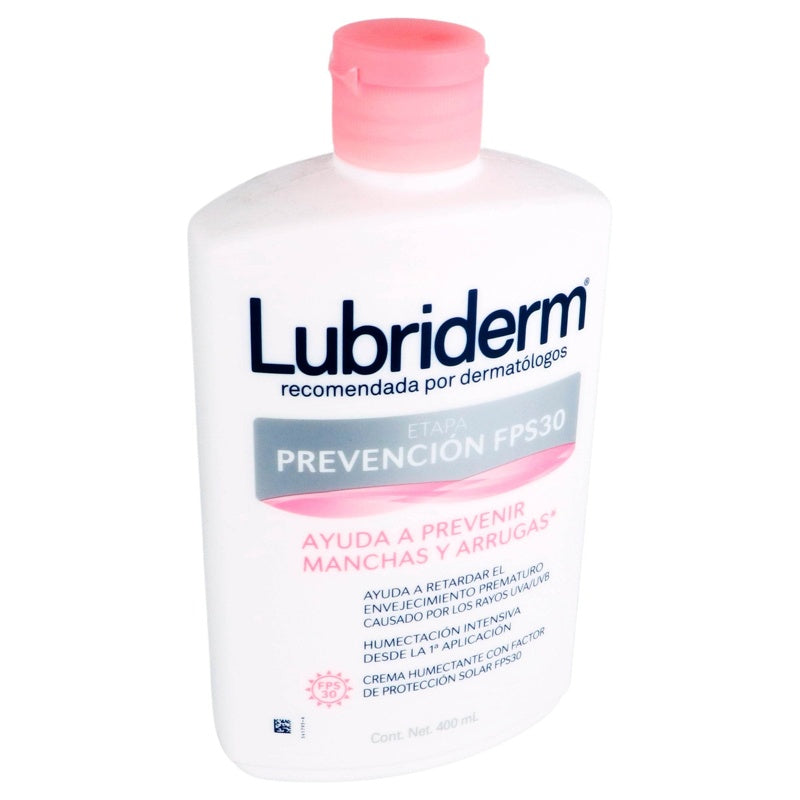 Crema Lubriderm Preven Fps 30 400 Ml 7702031278245 perfil 2