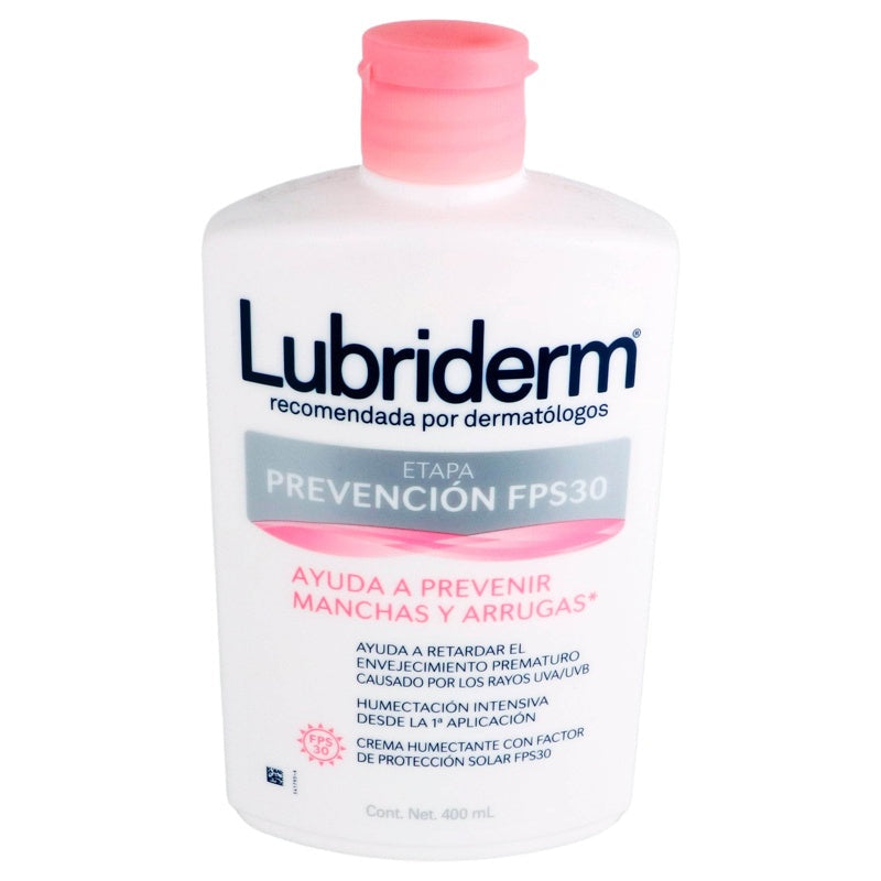 Crema Lubriderm Preven Fps 30 400 Ml 7702031278245 perfil 3
