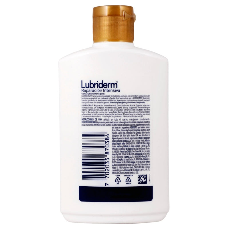 Crema Lubriderm Rep Intens 200 Ml