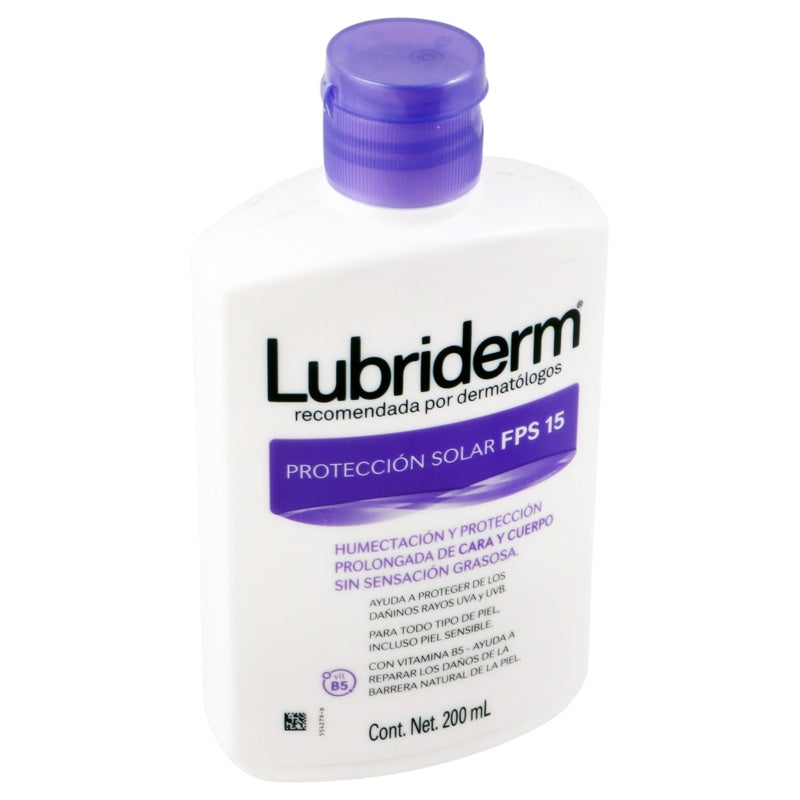 Crema Lubriderm Uv Fps 15 200 Ml 7702035416155 perfil 2