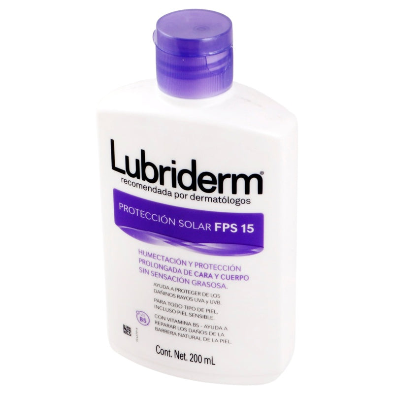 Crema Lubriderm Uv Fps 15 200 Ml 7702035416155 perfil 4