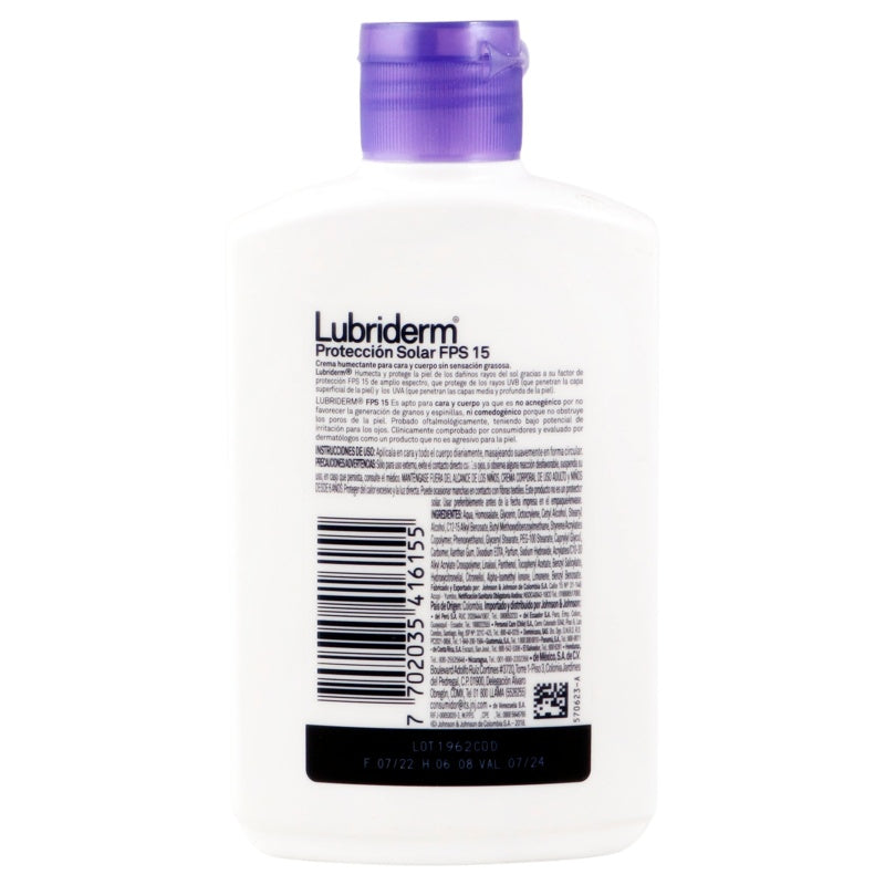 Crema Lubriderm Uv Fps 15 200 Ml 7702035416155 perfil 7