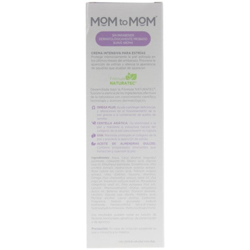 Crema Mom To Mom B Intensiva Prevenir Estrias 250 Ml