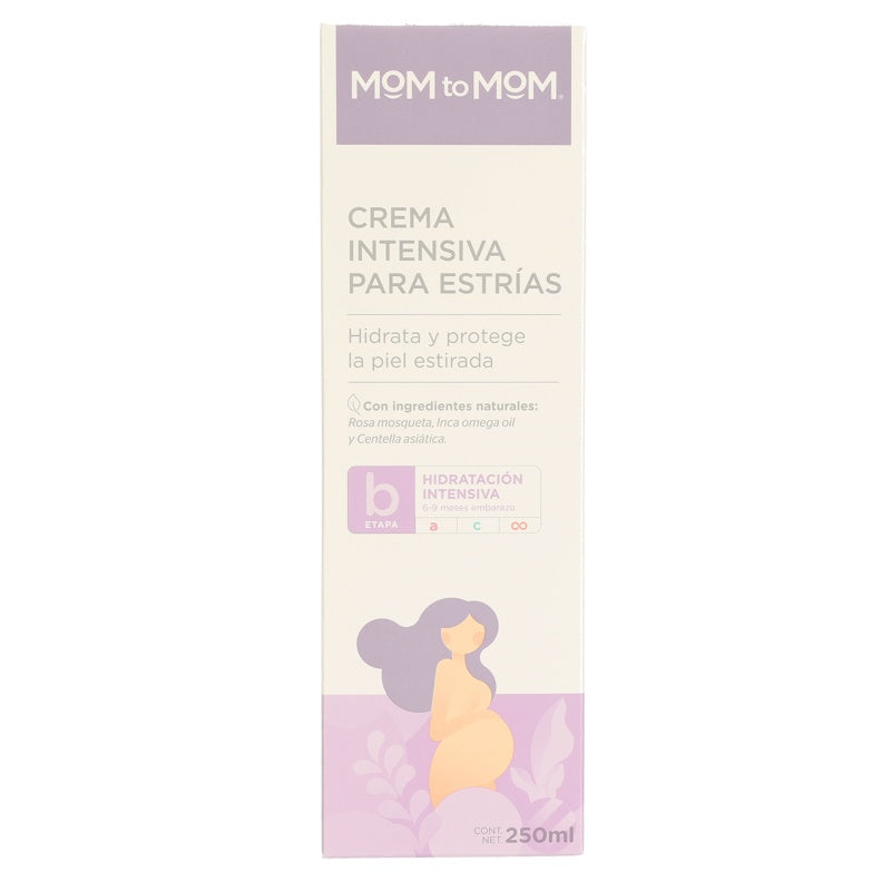 Crema Mom To Mom B Intensiva Prevenir Estrias 250 Ml