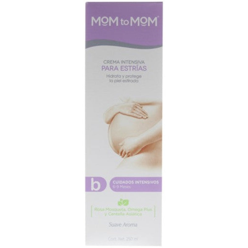 Crema Mom To Mom B Intensiva Prevenir Estrias 250 Ml