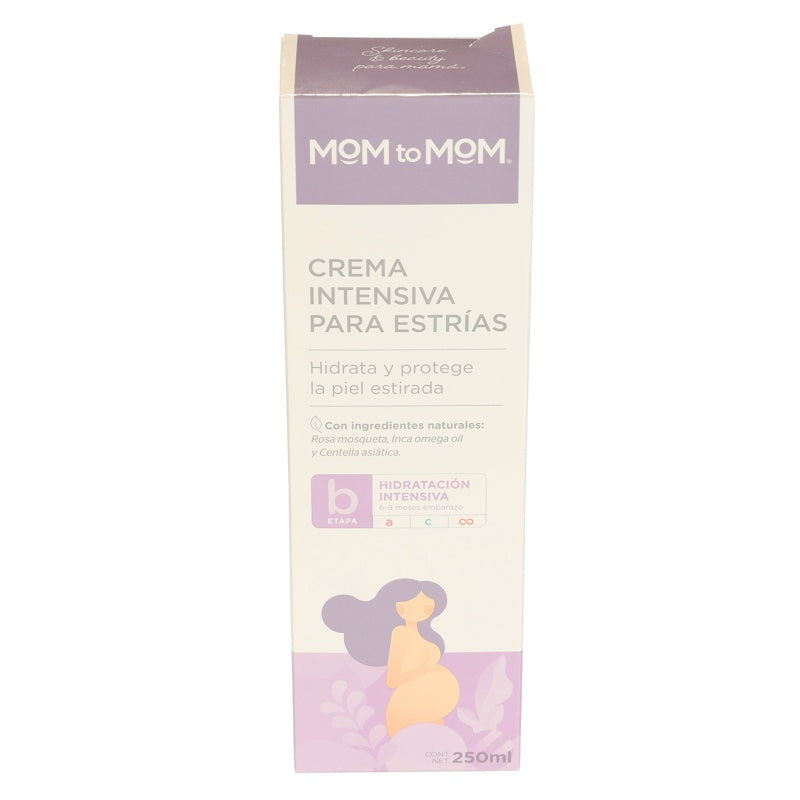 Crema Mom To Mom B Intensiva Prevenir Estrias 250 Ml