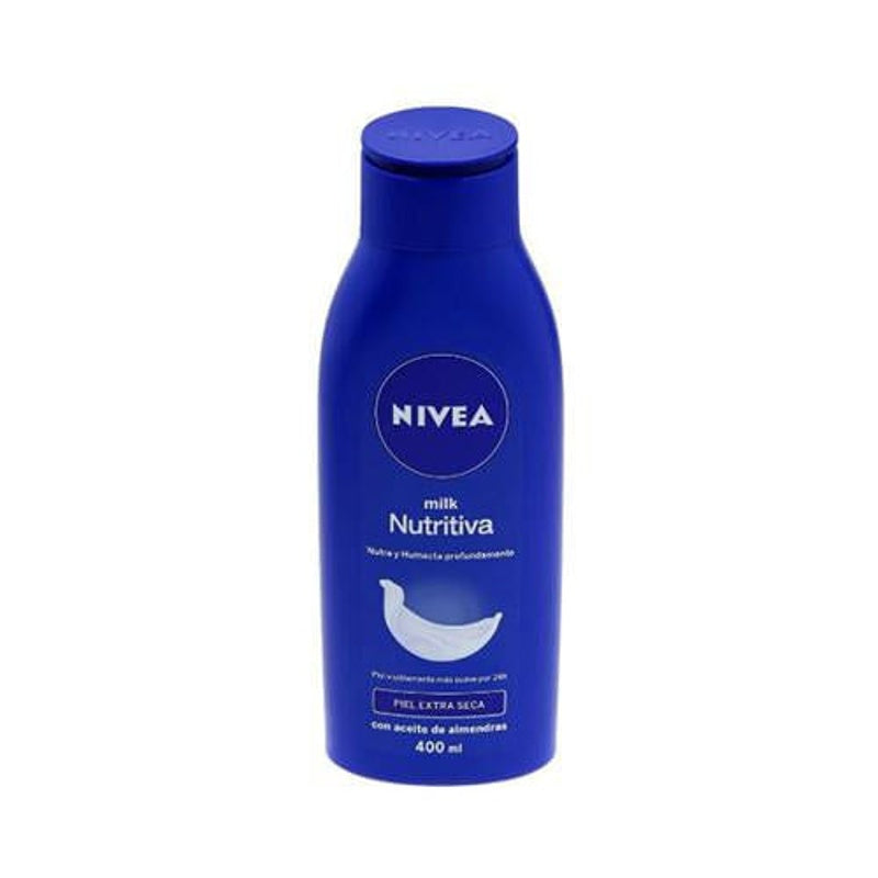 Crema Nivea B Milk Extsca 400 Ml