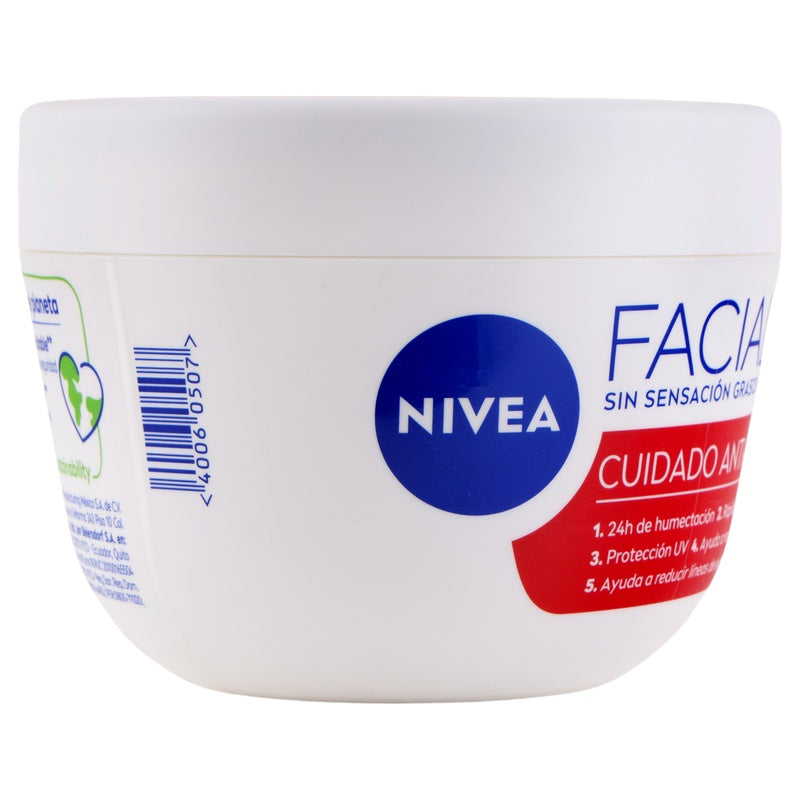 Crema Nivea Fac 5En1 Ant-Arru 375 Ml 40060507 perfil 2