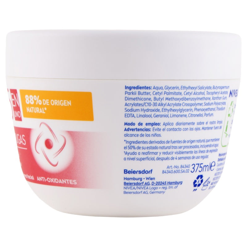 Crema Nivea Fac 5En1 Ant-Arru 375 Ml 40060507 perfil 3
