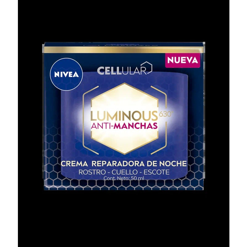 Crema Nivea Lum-630 A-Man Noche 50 Ml perfil 3