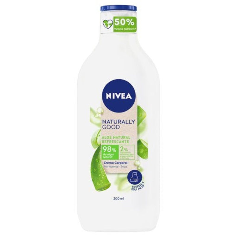 Crema Nivea Natural Aloe-Hidra 200 Ml