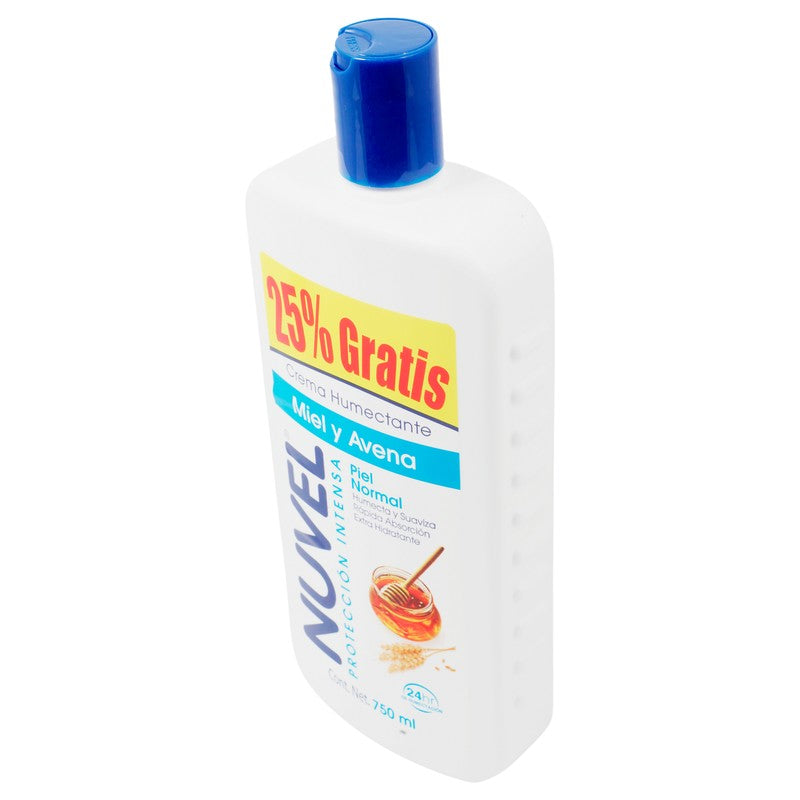 Crema Nuvel Miel Avena Humectante 750 Ml 7501082721676 3