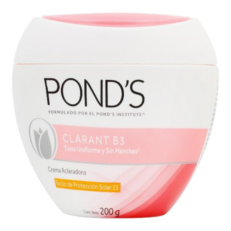 Crema Ponds Clarant B3 Fps 15 Tarro Con 200 G