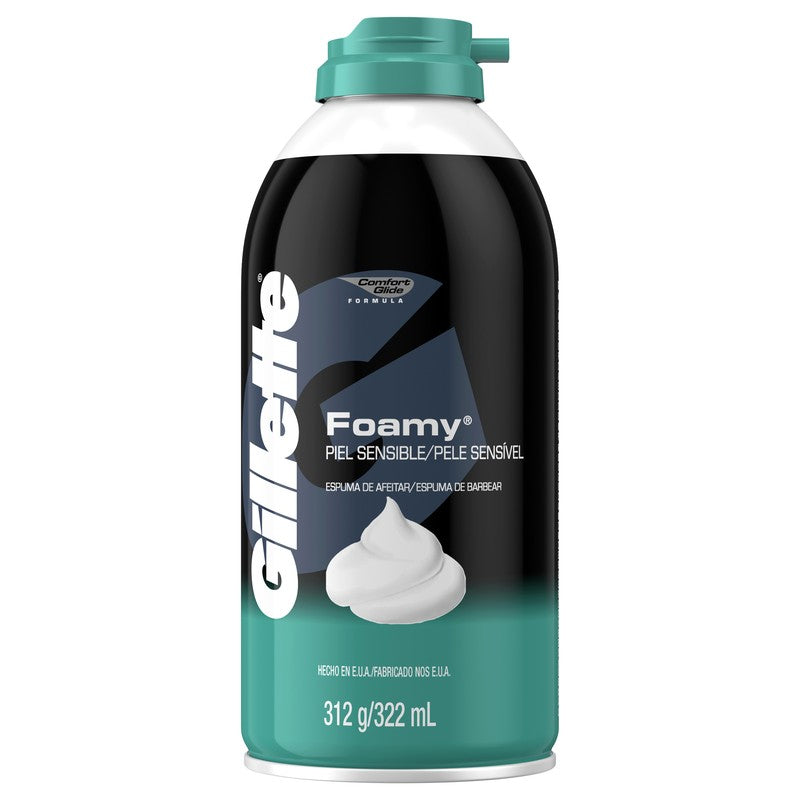 Crema Rasurar Gillette Piel Sensible 322 Ml 7500435186780