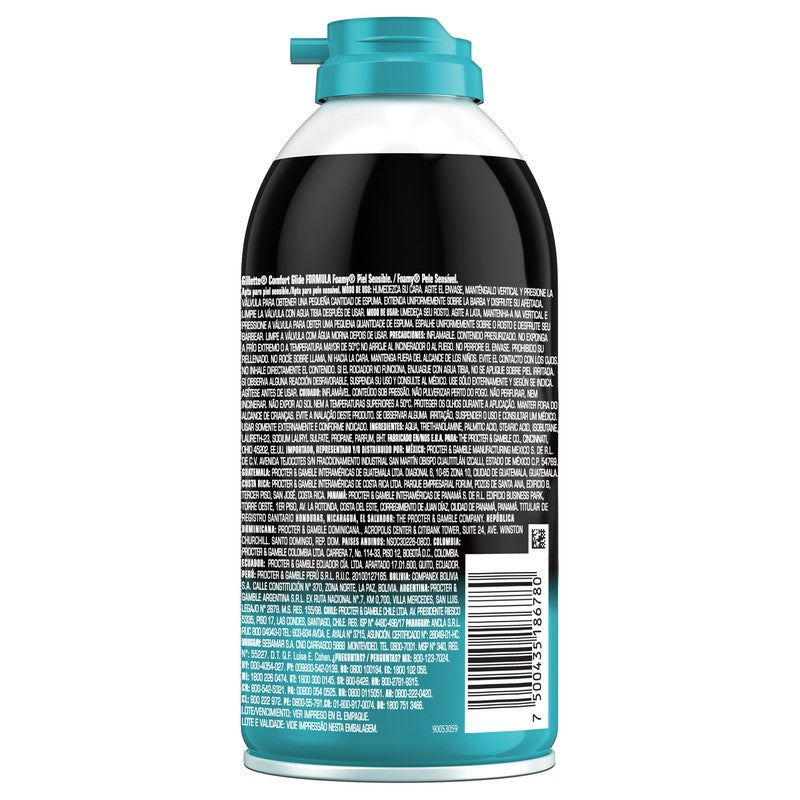 Crema Rasurar Gillette Piel Sensible 322 Ml 7500435186780 2