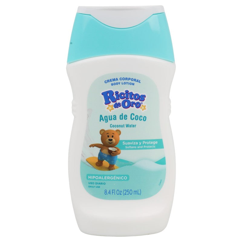 Crema Ricitos De Oro Bebé Agua De Coco 250 Ml 37836041488