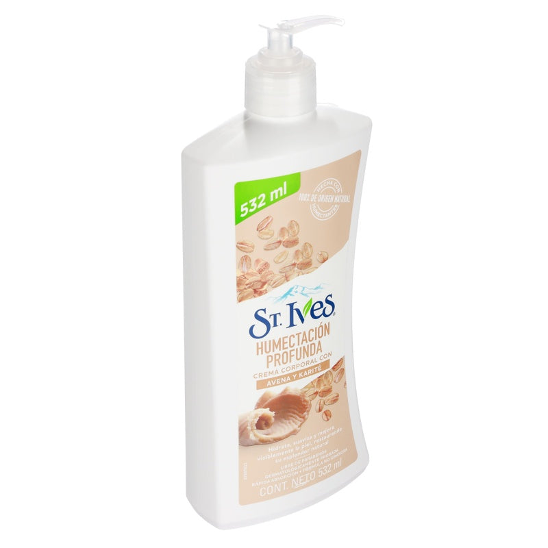 Crema St Ives Corporal Avena Karité 532 Ml 7501059352575 perfil 2