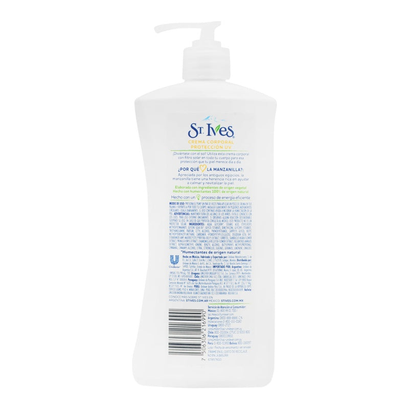 Crema St Ives Corporal Protec Uv 532 Ml perfil 6