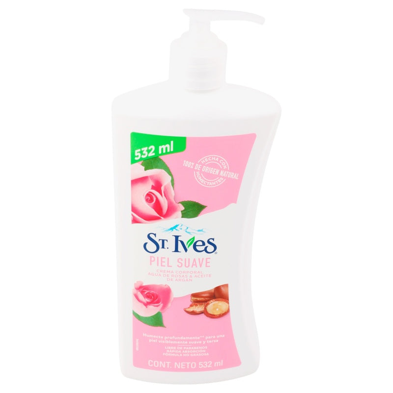 Crema St Ives Corporal Rosa-Arga 532 Ml 7506306220393 perfil 3