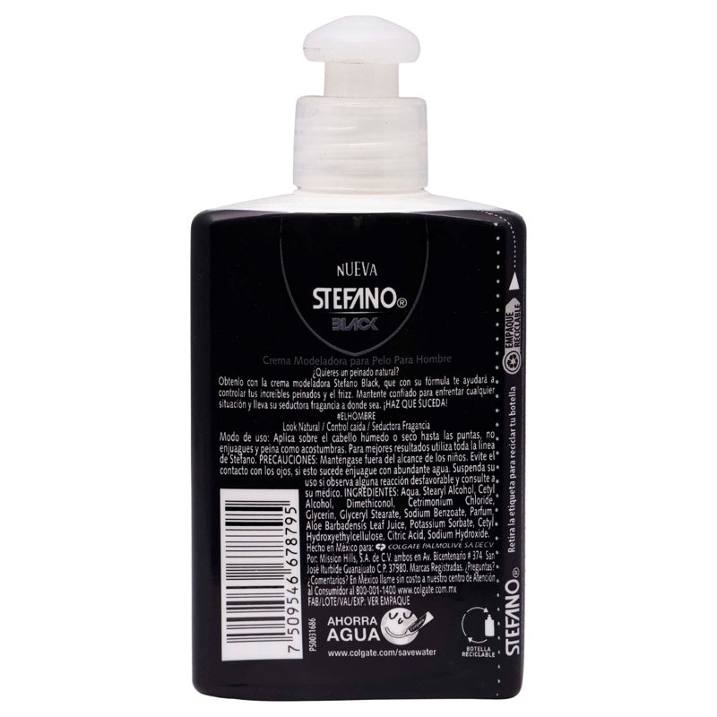 Crema Stefano Black M-Pel Hom 150 Ml perfil 10
